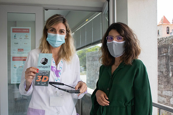 CeNTI-CeNTI oferece viseiras a instituição de Vila Nova de Famalicão